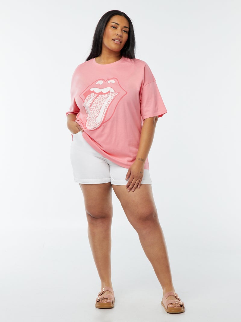 The Rolling Stones-T-shirt met korte mouw WIT - Kiabi