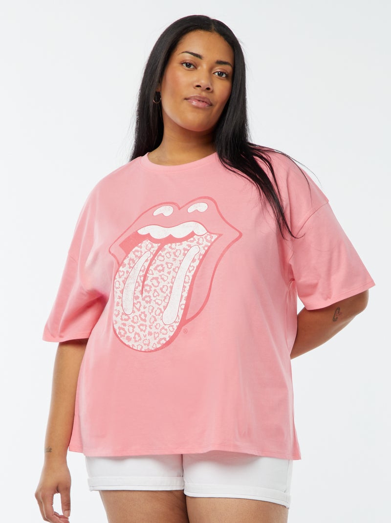 The Rolling Stones-T-shirt met korte mouw WIT - Kiabi