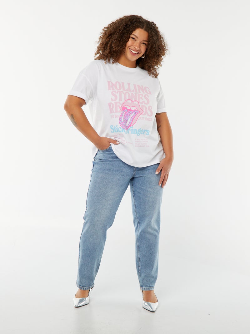 The Rolling Stones-T-shirt WIT - Kiabi