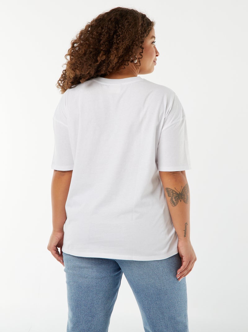 The Rolling Stones-T-shirt WIT - Kiabi