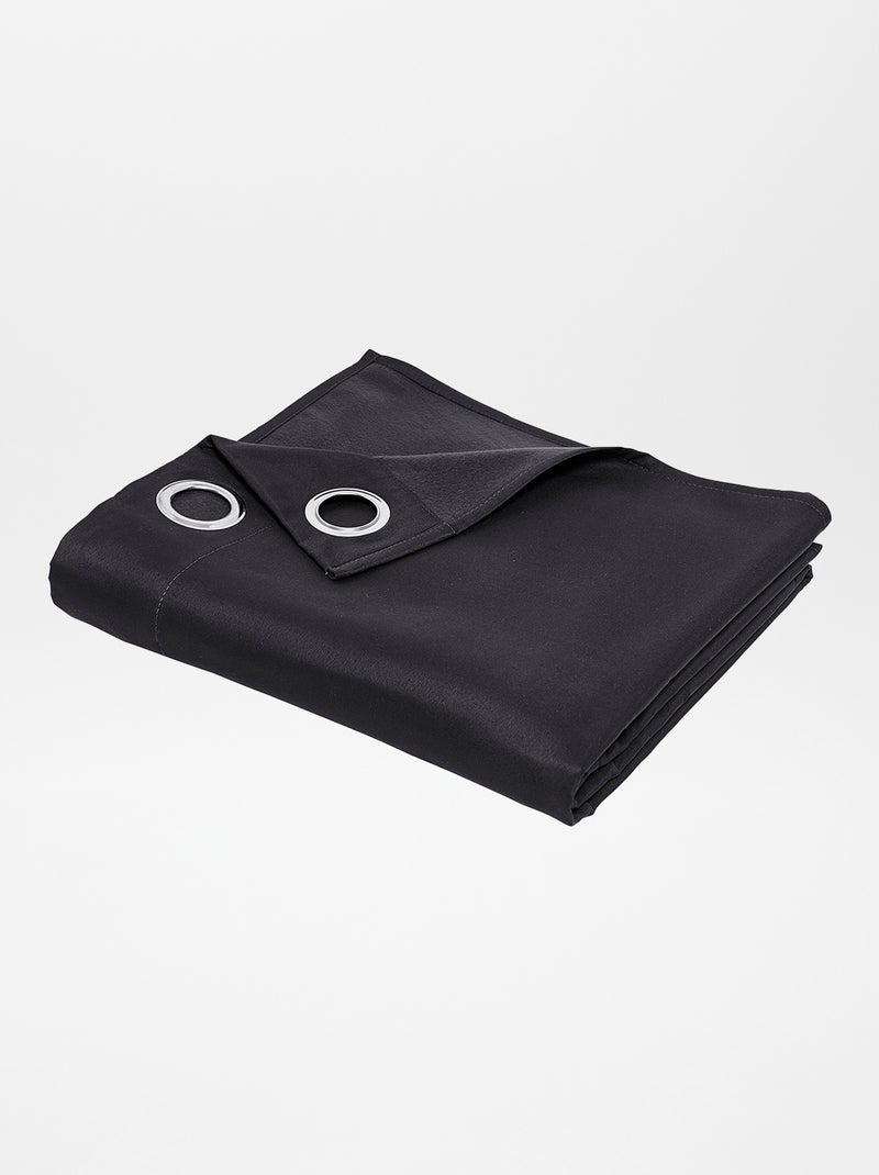 Thermisch isolerend gordijn ZWART - Kiabi