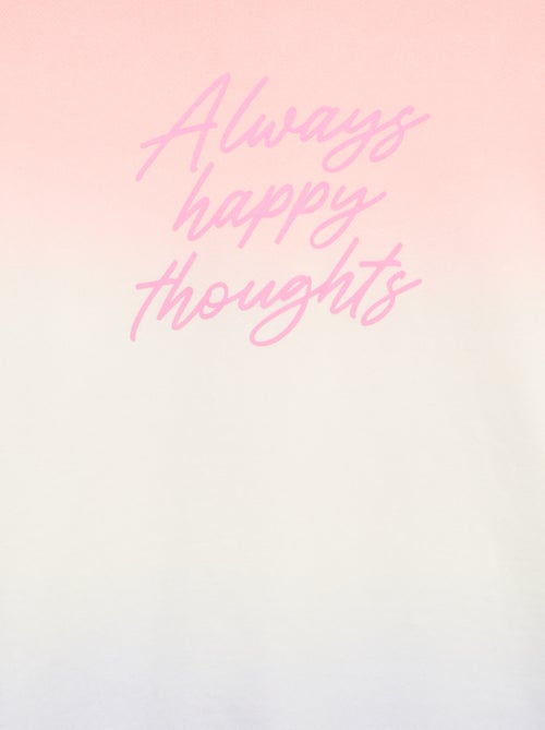 Tie-dye sweatshirt met capuchon en lange mouwen - Kiabi Tie-dye sweatshirt met capuchon en lange mouwen - Kiabi