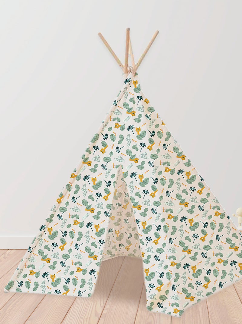 Tipi met jungleprint BIEGE - Kiabi