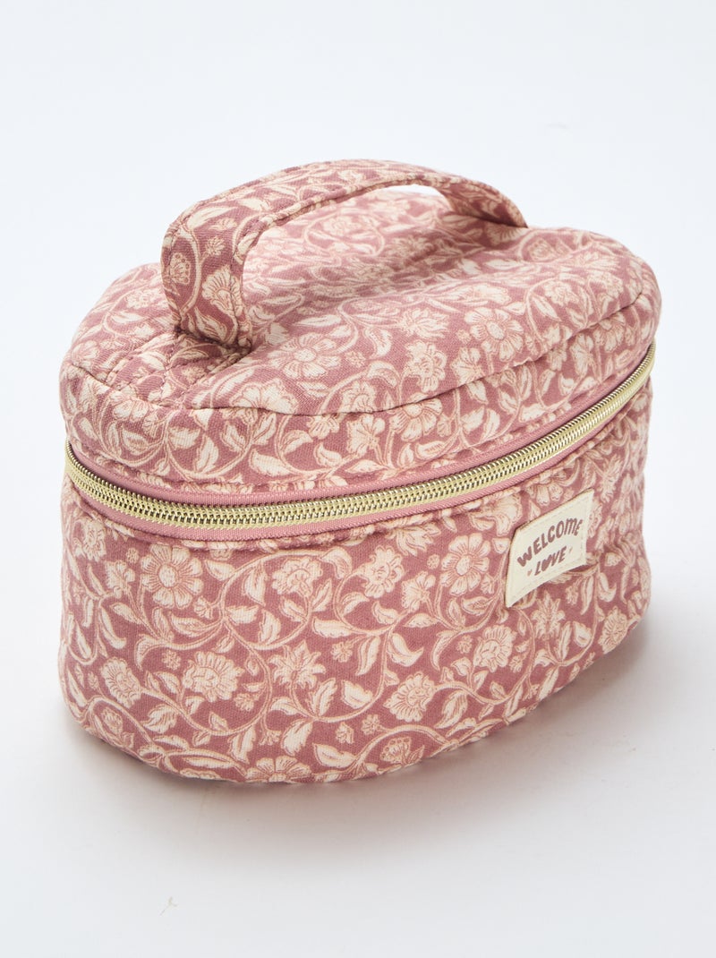 Toilettas met motief Rose - Kiabi