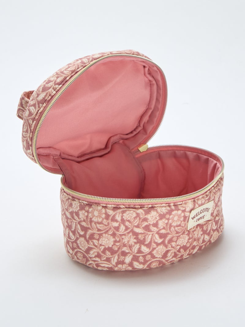Toilettas met motief Rose - Kiabi