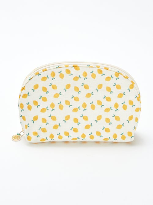 Toilettas met print - Kiabi