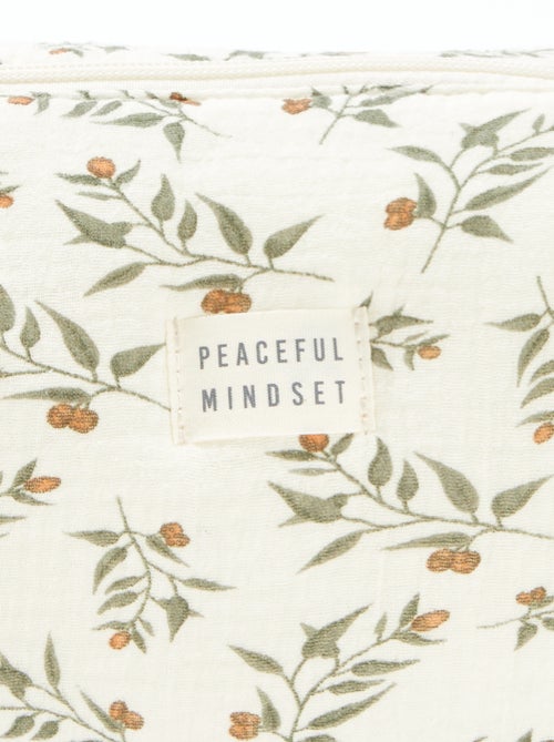 Toilettasje van luchtig katoen - Kiabi