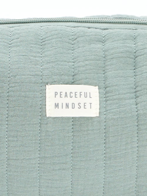 Toilettasje van luchtig katoen - Kiabi