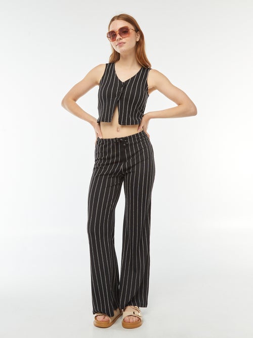 Top in blazerstijl - Kiabi