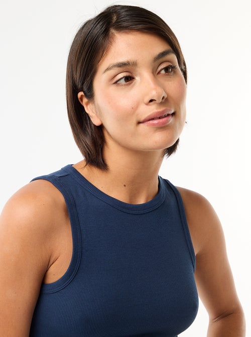 Top met Amerikaanse armsgaten - Kiabi