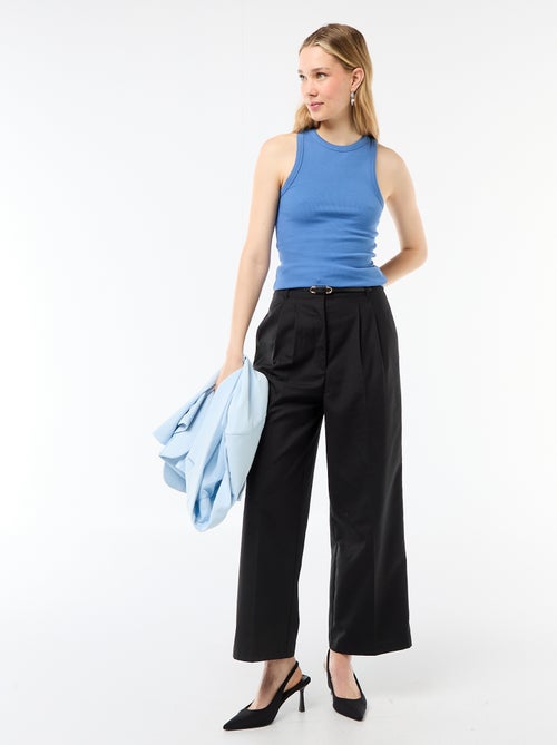 Top met Amerikaanse armsgaten - Kiabi