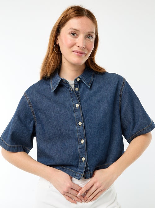 Top met Amerikaanse armsgaten - Kiabi