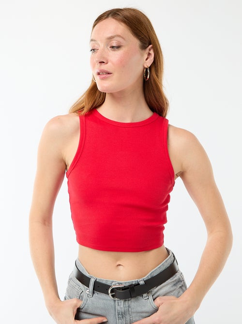 Top met Amerikaanse armsgaten - Kiabi