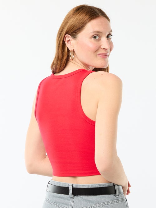 Top met Amerikaanse armsgaten - Kiabi