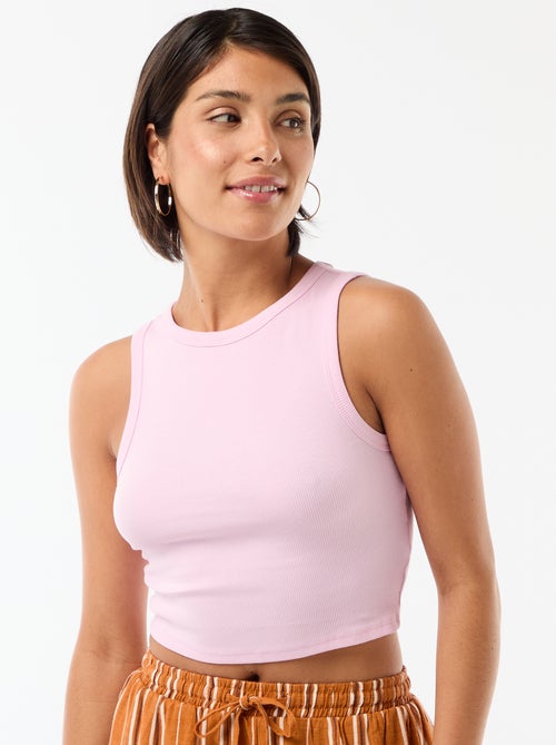 Top met Amerikaanse armsgaten - Kiabi