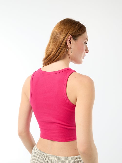 Top met Amerikaanse armsgaten - Kiabi