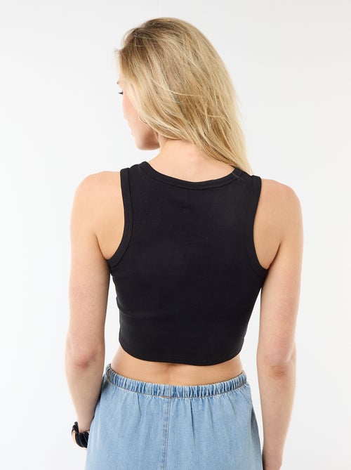 Top met Amerikaanse armsgaten - Kiabi