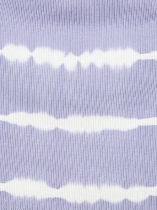 Top met gestreepte tie-dye print - Kiabi