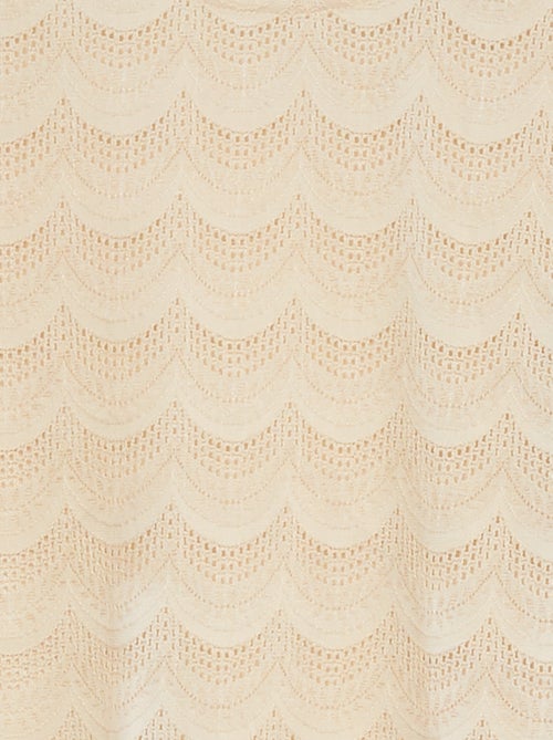 Top met kant en korte mouwen 'JDY' - Kiabi