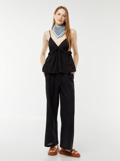 Top met smalle, verstelbare bandjes - Kiabi