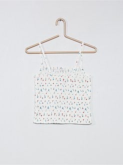 Top met smokwerk - Kiabi