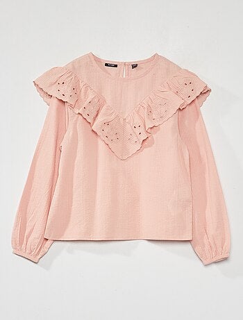 Top met volants - Kiabi