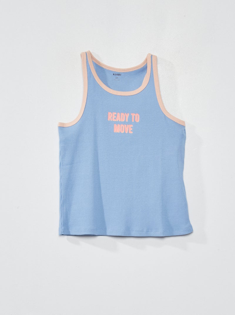 Top 'Ready to move' BLAUW - Kiabi