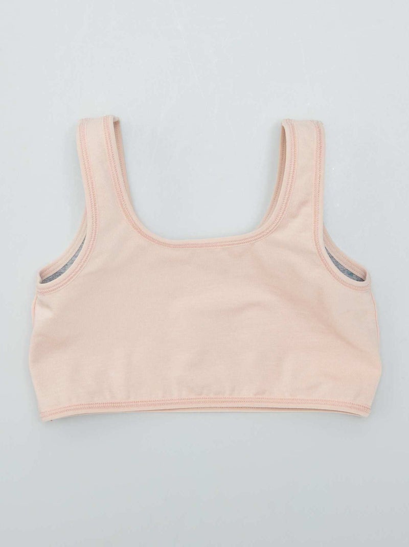 Top van jersey So Easy GRIJS - Kiabi