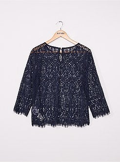 Top van opengewerkt kant - Kiabi