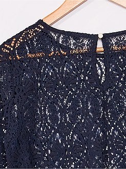 Top van opengewerkt kant - Kiabi