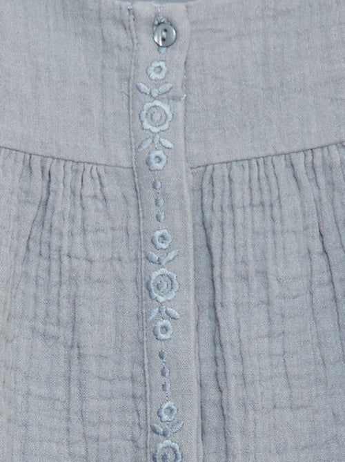 Top van zachte, luchtige katoen - Kiabi