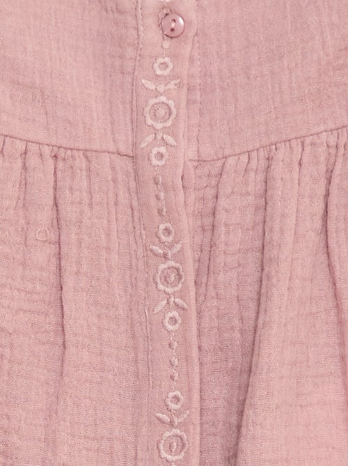 Top van zachte, luchtige katoen - Kiabi