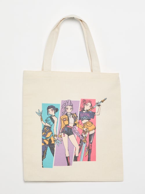 Tote bag 'Demon Hunters' - Kiabi