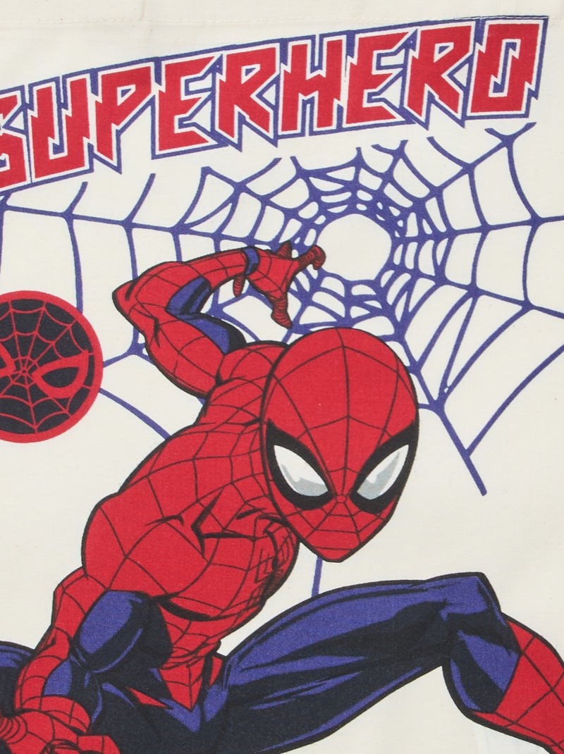 Tote bag L 'Spiderman' Biege - Kiabi