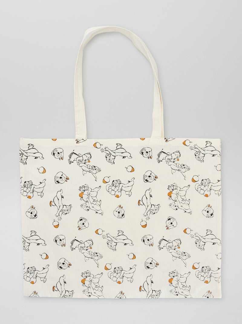 Totebag met print 'Disney' WIT - Kiabi