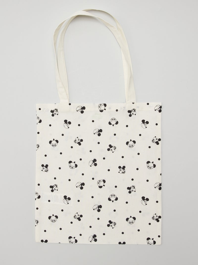 Totebag 'Mickey' WIT - Kiabi