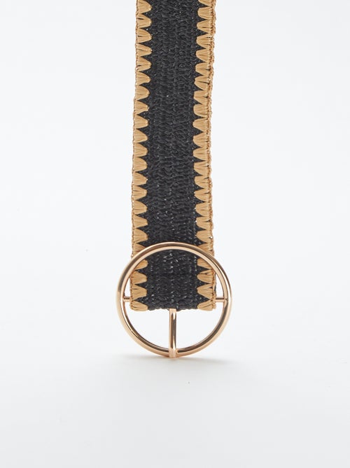 Touwriem met borduursels - Kiabi