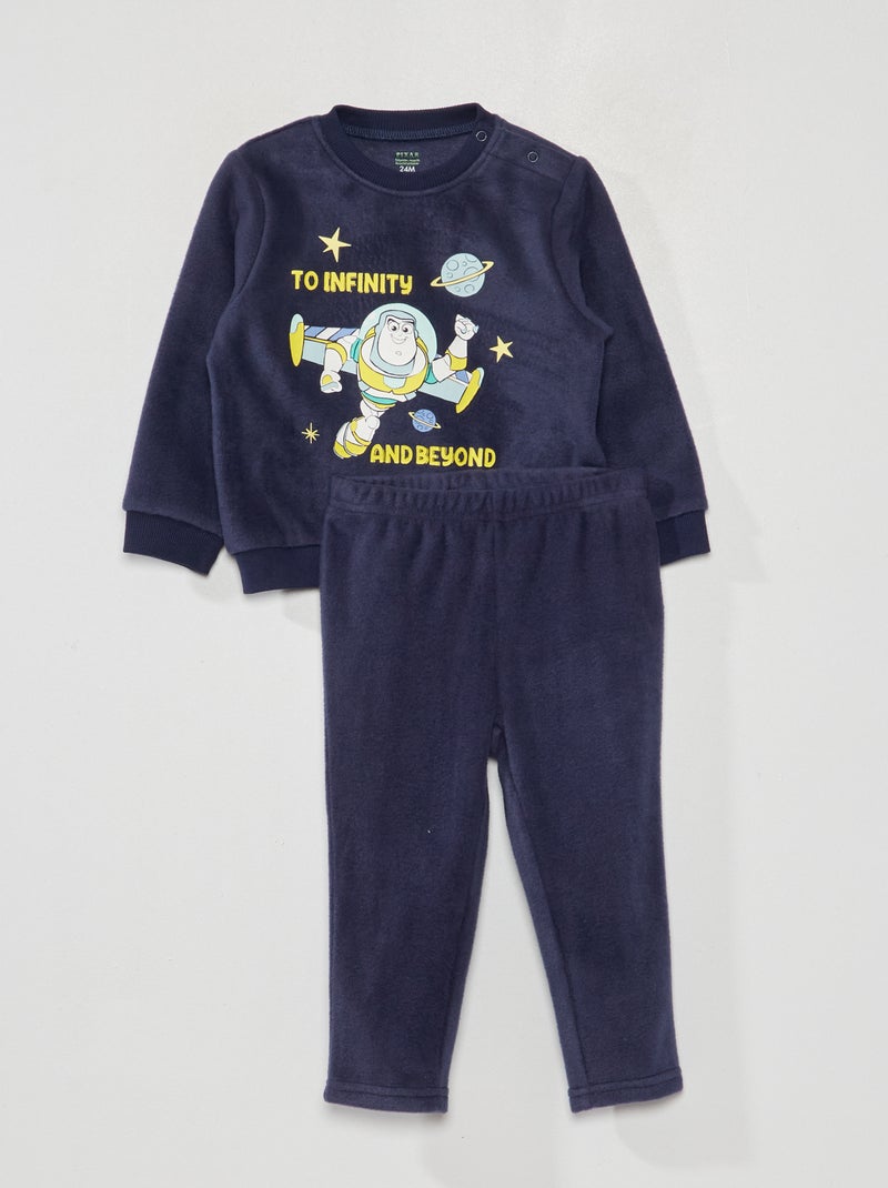 Toys Story-pyjama met Buzz Lightyear-print - 2-delig ZWART - Kiabi