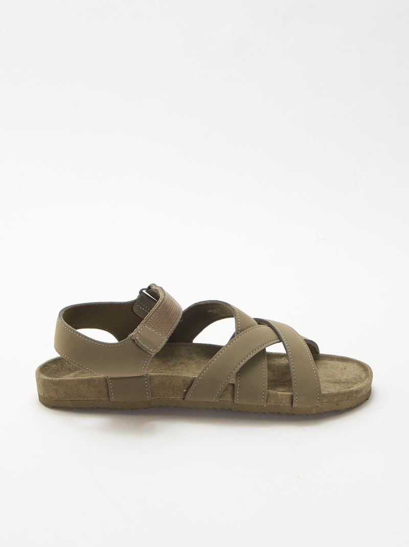 Trekking sandalen Kaki - Kiabi