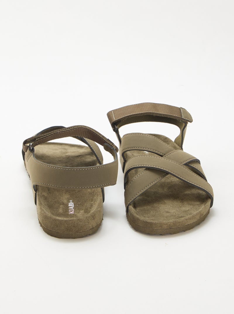 Trekking sandalen Kaki - Kiabi