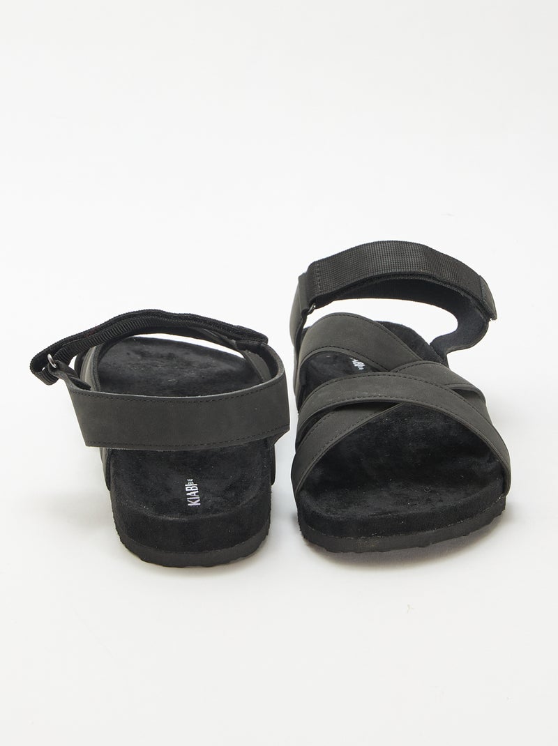 Trekking sandalen Zwart - Kiabi