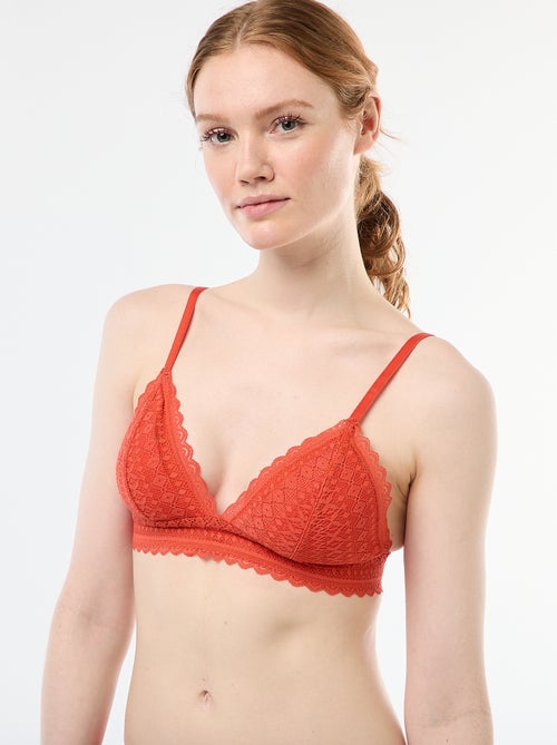 Triangelbeha van kant - Kiabi