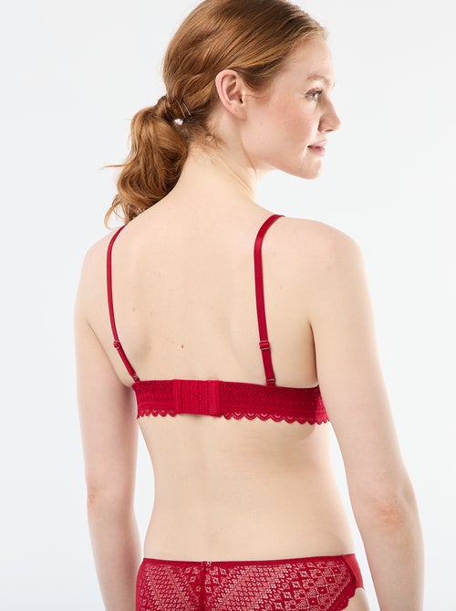 Triangelbeha van kant - Kiabi