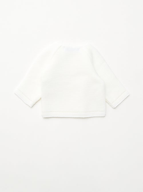 Tricot beha 'La manufacture de Layette' - Kiabi