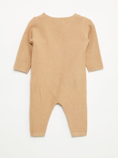 Tricot combi met overslagopening - Kiabi