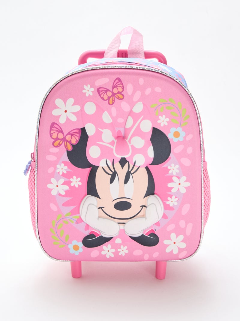 Trolley/tas met wieltjes 'Minnie' 'Disney' Rose - Kiabi