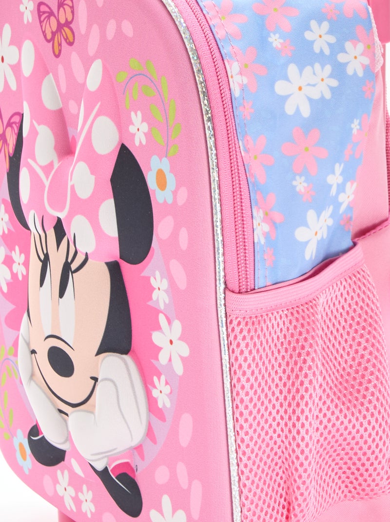 Trolley/tas met wieltjes 'Minnie' 'Disney' Rose - Kiabi
