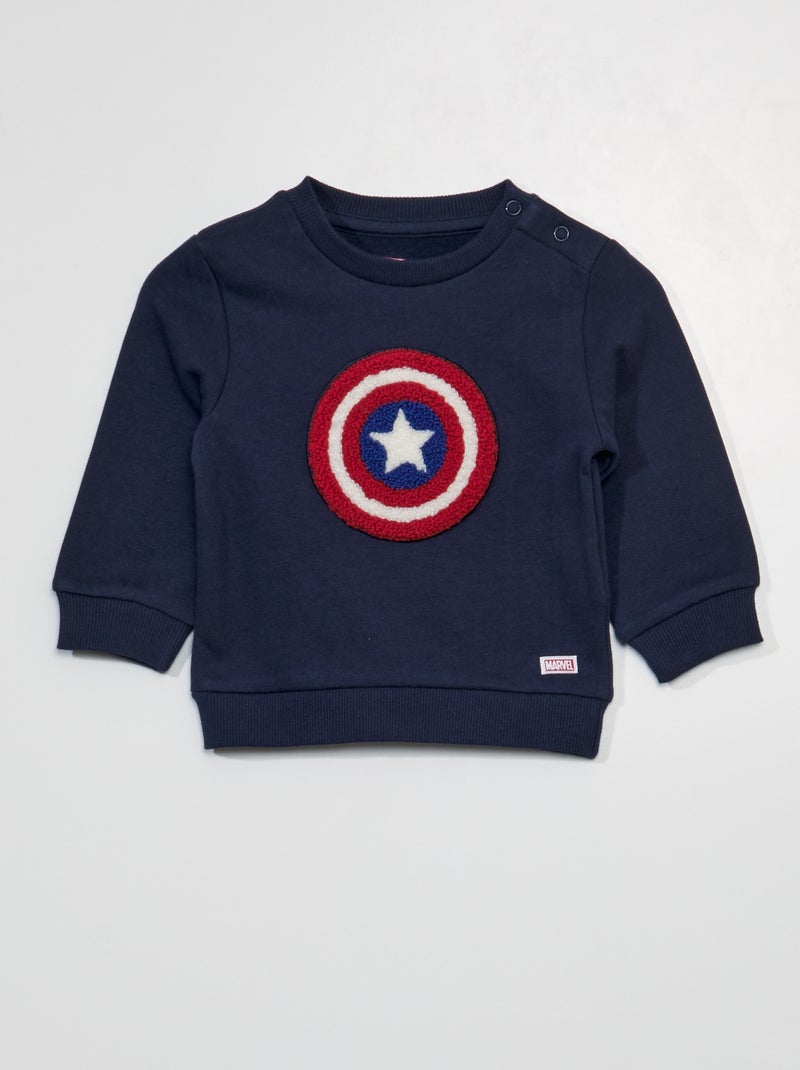 Trui 'Captain America' 'Marvel' BLAUW - Kiabi