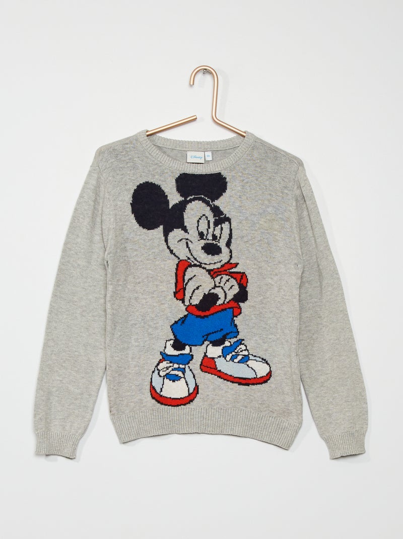 Trui 'Disney' 'Mickey' GRIJS - Kiabi