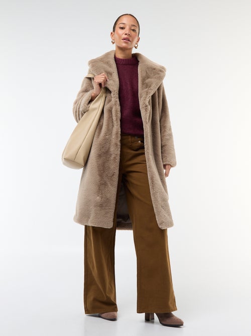 Trui in wol en mohair - Kiabi